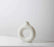 Minimalist Ceramic Round Vase – Modern Home Decor Accent