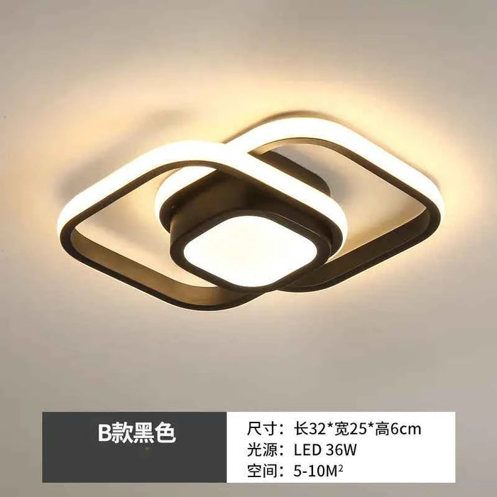 Modern LED Ceiling Light – Minimalist Hallway Fixture