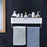 Wall-Mounted Bathroom Storage Rack – No Drilling Needed